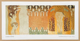 Gustav Klimt exhibition poster - Kiss - Austrian Gallery Vienna - art print