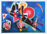 Wassily Kandinsky exhibition poster - In blue, 1925 - art print
