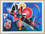 Wassily Kandinsky exhibition poster - In blue, 1925 - art print