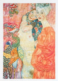 Gustav Klimt exhibition poster - Girlfriends - museum artist - art print