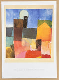 Paul Klee exhibition poster - Il Sorgere Della Luna - museum artist - art print