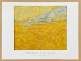Vincent van Gogh exhibition poster - The Harvest - museum artist - art print