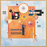 Kandinsky exhibition poster - Saniter Nachdruck - museum artist - art print