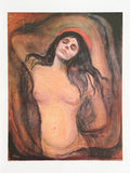 Edvard Munch exhibition poster - Madonna - museum artist - art print