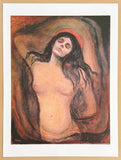 Edvard Munch exhibition poster - Madonna - museum artist - art print