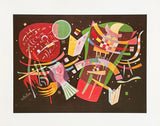 Wassily Kandinsky exhibition poster - Geflecht von oben - museum artist - art print - 1998