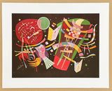 Wassily Kandinsky exhibition poster - Geflecht von oben - museum artist - art print - 1998