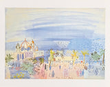 Raoul Dufy exhibition poster - Le Casino de Nice - art print - 1999
