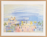 Raoul Dufy exhibition poster - Le Casino de Nice - art print - 1999