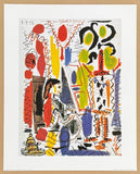 Pablo Picasso exhibition poster - The studio in Cannes - The Atelier - museum artist - art print