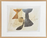 Julius Bissier exhibition poster - 26.6.61 Moro - museum artist - art print