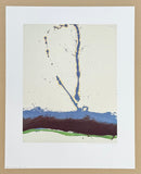 Robert Motherwell exhibition poster - Beside the sea No. 22 - museum artist - art print - 1999