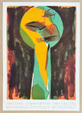 Allen Jones exhibition poster - Galerie Kammer - art print -  museum artist - Pop Art - British artist - 1983