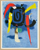 Willi Baumeister exhibition poster - Bluxao 5 - German painter - museum artist - art print