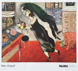 Marc Chagall exhibition poster - Birthday - Love - large art print - 2013