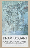 Bram Bogart exhibition poster - Gallery Collection D'Art - Amsterdam - rare art print - 1978