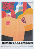 Tom Wesselmann exhibition poster - Nude - Retrospective - Pop Art - art print