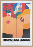 Tom Wesselmann exhibition poster - Nude - Retrospective - Pop Art - art print