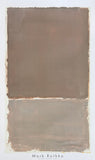 Mark Rothko exhibition poster - Untitled, 1969 - National Gallery of Art - Grey - art print