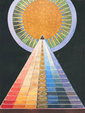 Hilma af Klint exhibition poster - Altarpieces - Group X - abstract - Swedish artist - art print