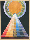 Hilma af Klint exhibition poster - Altarpieces - Group X - abstract - Swedish artist - art print