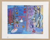 Raoul Dufy exhibition poster - The Basin at Deauville - art print