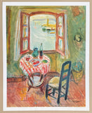 Charles Camoin exhibition poster - The Open Window - art print