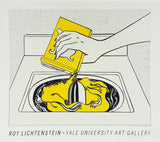 Roy Lichtenstein exhibition poster - Washing Machine - Yale - art print