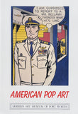 Roy Lichtenstein exhibition poster - Mr. Bellamy - American Pop Art - art print