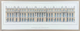 Chateau de Versailles exhibition poster - French Castle - historical architecture - museum artist - art print - architect