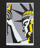 Roy Lichtenstein exhibition poster - I Love Liberty - museum artist - art print - pop art