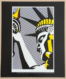 Roy Lichtenstein exhibition poster - I Love Liberty - museum artist - art print - pop art