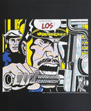 Roy Lichtenstein exhibition poster - Torpedo LOS - museum artist - art print - pop art