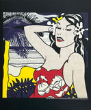 Roy Lichtenstein exhibition poster - Aloha - museum artist - art print - pop art