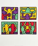 Keith Haring exhibition poster - Pop shop Quad I, 1987 - pop art - art print