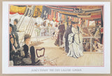 James Tissot exhibition poster - The Ball on Shipboard - Tate Gallery London - art print