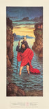 Dieric Bouts exhibition poster - St Christopher - bible - renaissance - art print - 1969