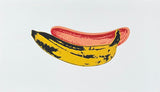 Andy Warhol exhibition poster - Banana - kitchen - Fruit - Food - pop-art - museum artist - art print - 2018