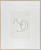 Pablo Picasso exhibition poster - L'ecureuil - The squirrel - museum artist - art print - silkscreen
