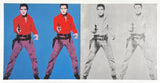 Andy Warhol exhibition poster - Elvis I and II - Cowboy - Revolver - pop-art - museum artist - art print - 2018