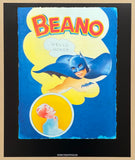 Allen Jones exhibition poster - Beano - museum artist - art print - pop art - 2010