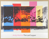 Andy Warhol exhibition poster - The Last Supper - pop-art - Jesus - Bible - museum artist - art print - 2018