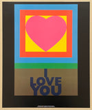 Peter Blake exhibition poster - The Alphabet H for Heart - museum artist - art print - 2010