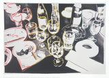 Andy Warhol exhibition poster - After the party - pop-art - black and white - museum artist - art print - 2015